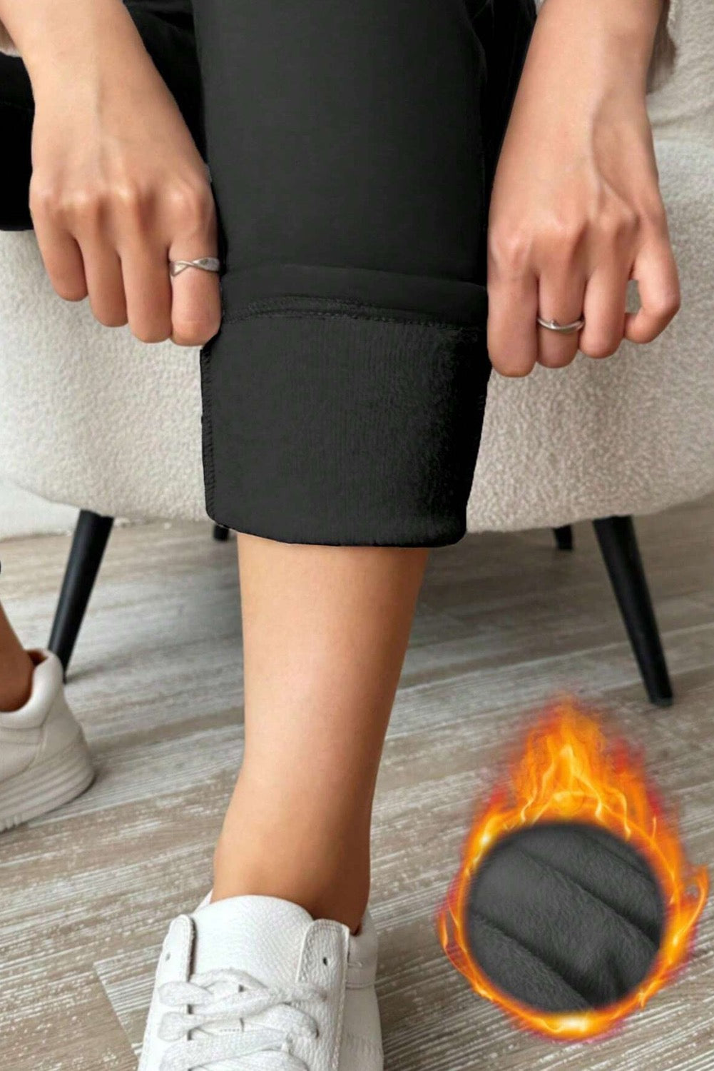 Fleece lined pants