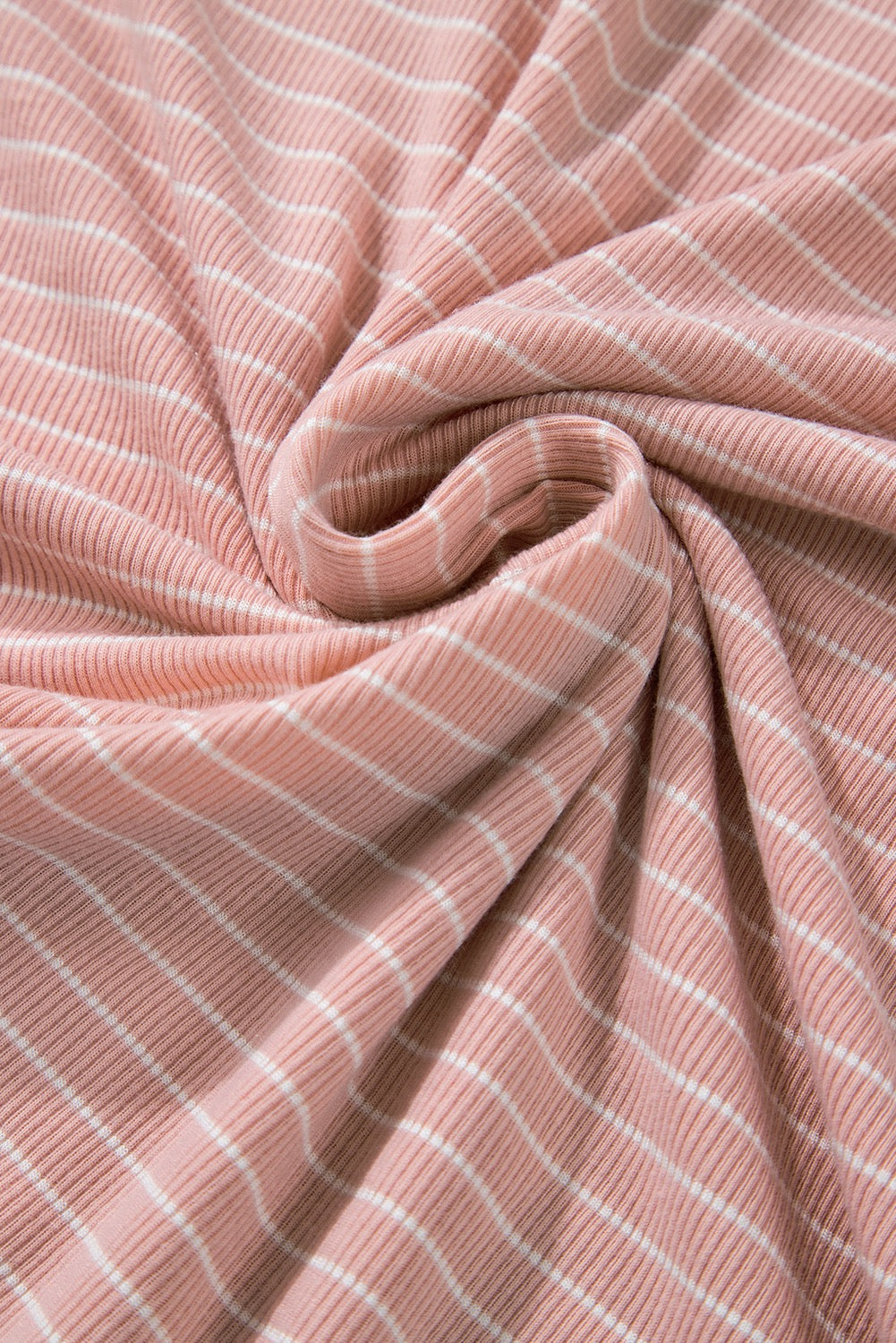 Pink cowl neck long sleeve top