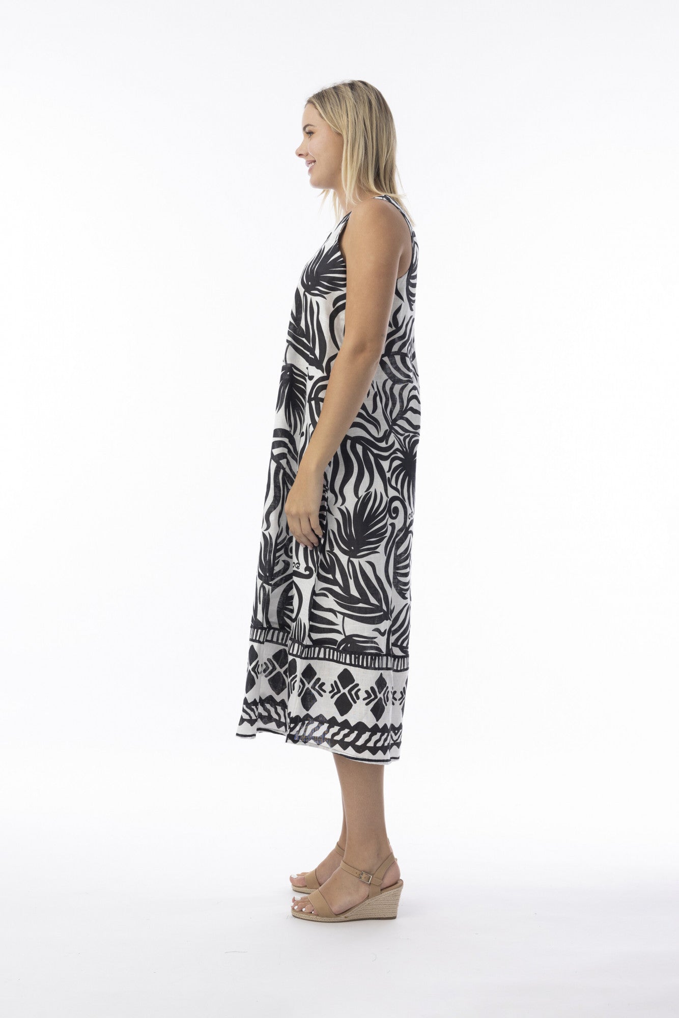 Suriname Black Dress Sleeveless