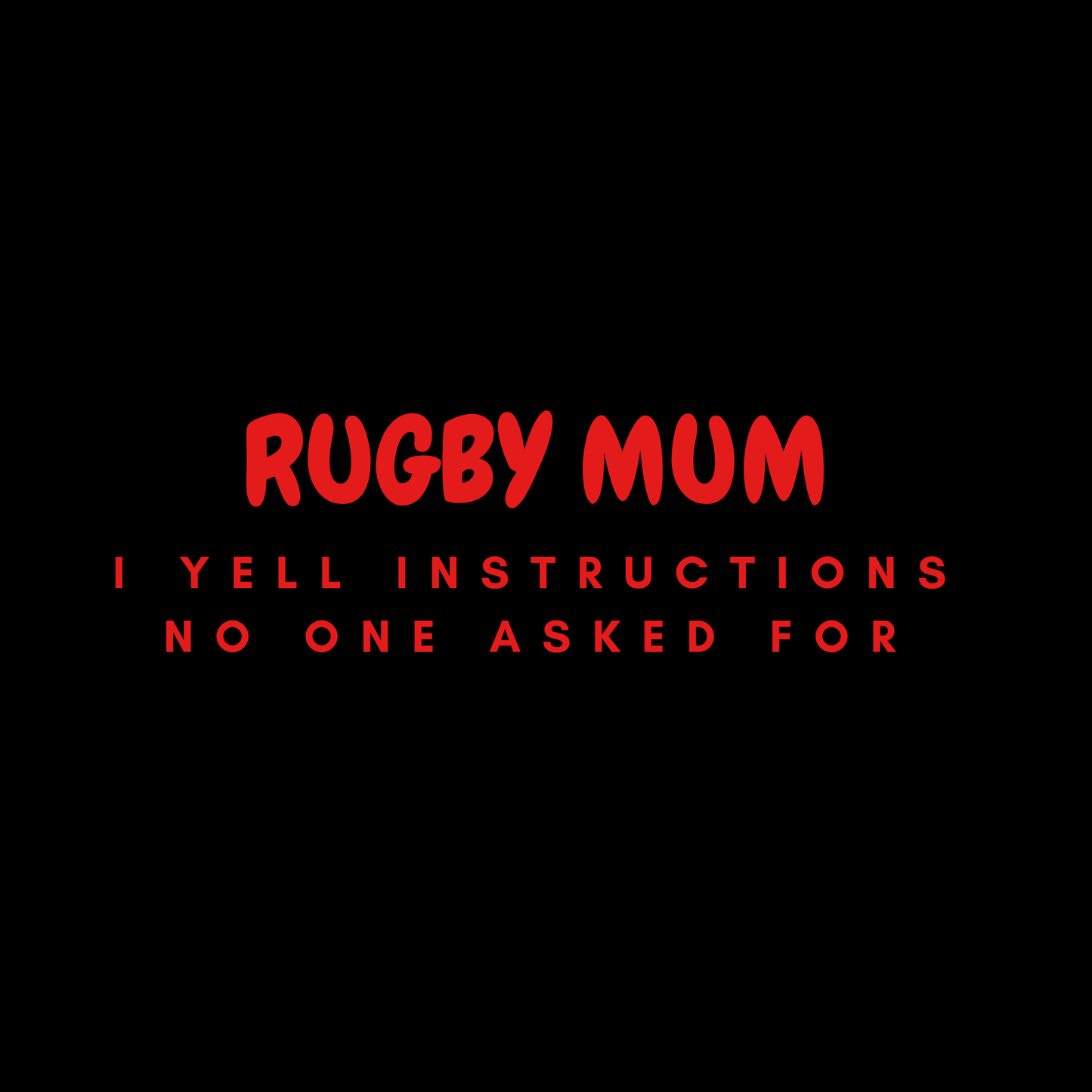 Sports supporter Tshirts - Rugby Union - PREE ORDER