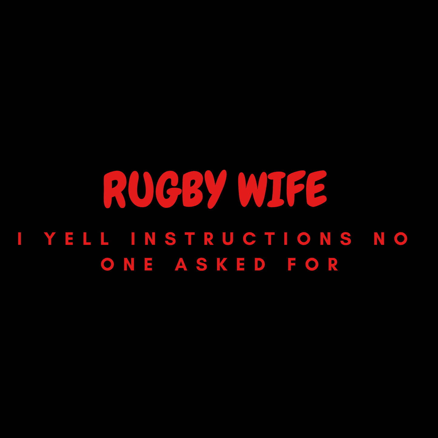 Sports supporter Tshirts - Rugby Union - PREE ORDER