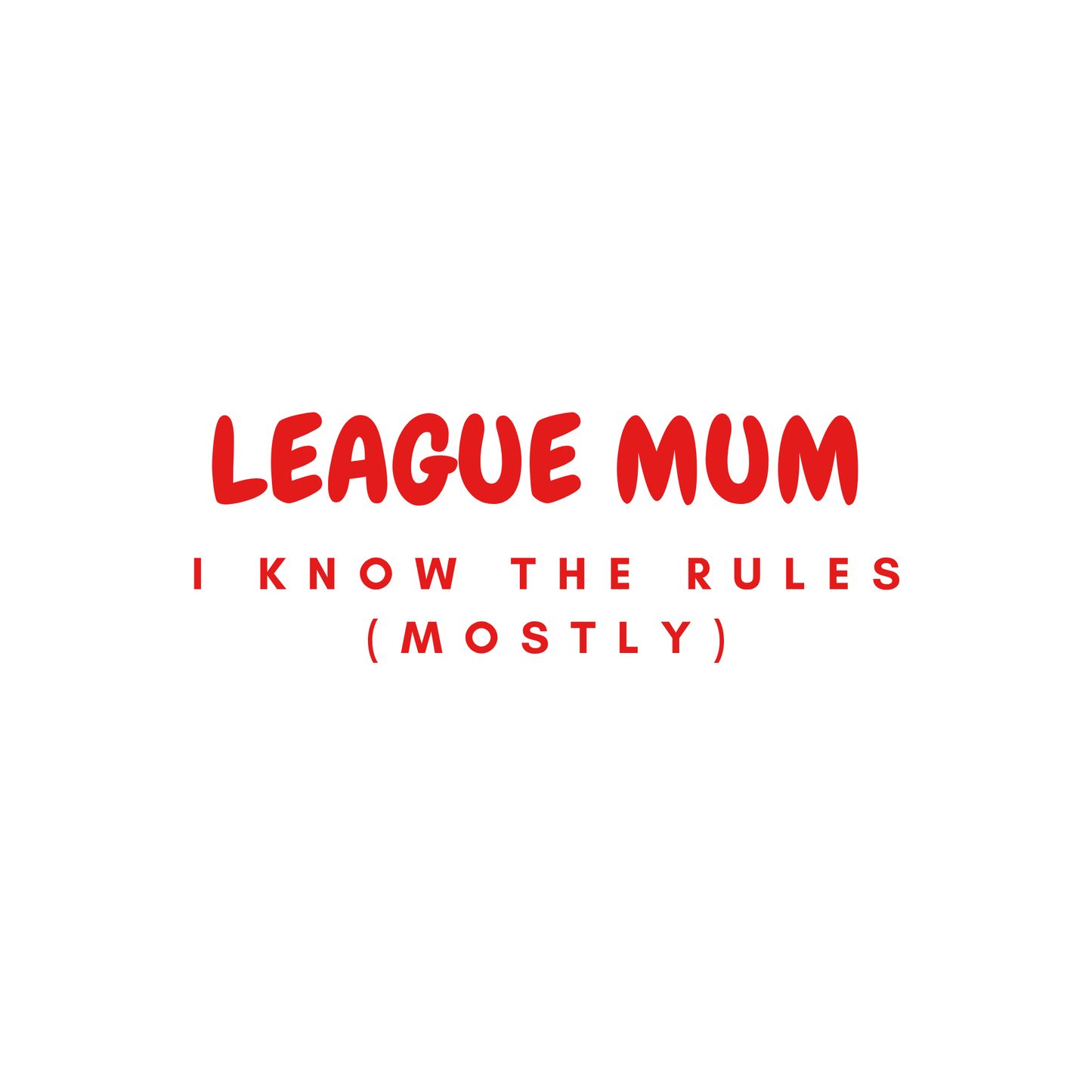 Sports supporter Tshirts - Rugby League PRE ORDER
