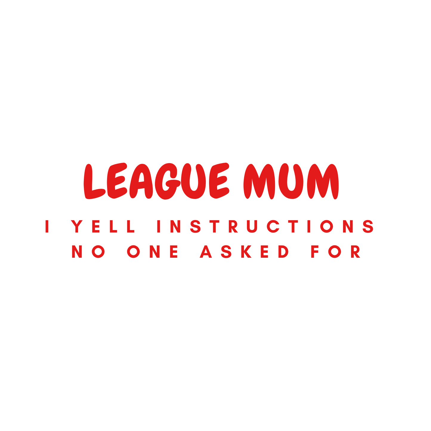 Sports supporter Tshirts - Rugby League PRE ORDER