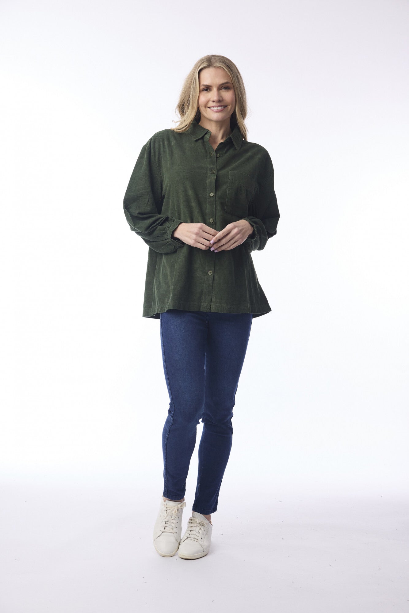 Cord Solid Shirt