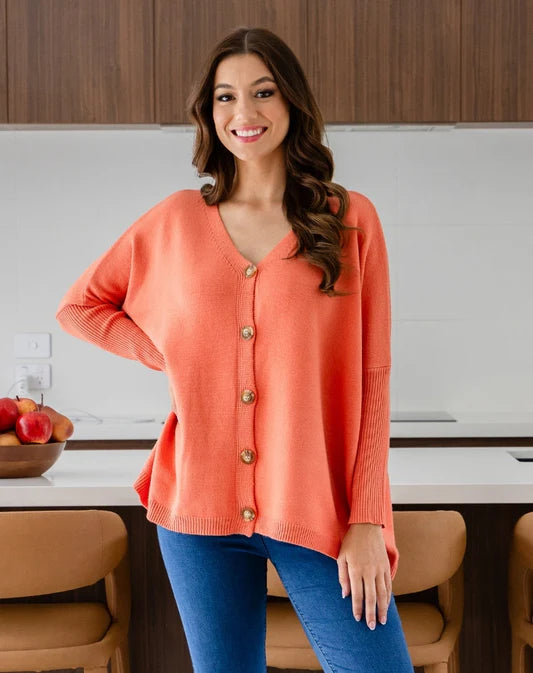 Chelsea Knit Button Cardigan