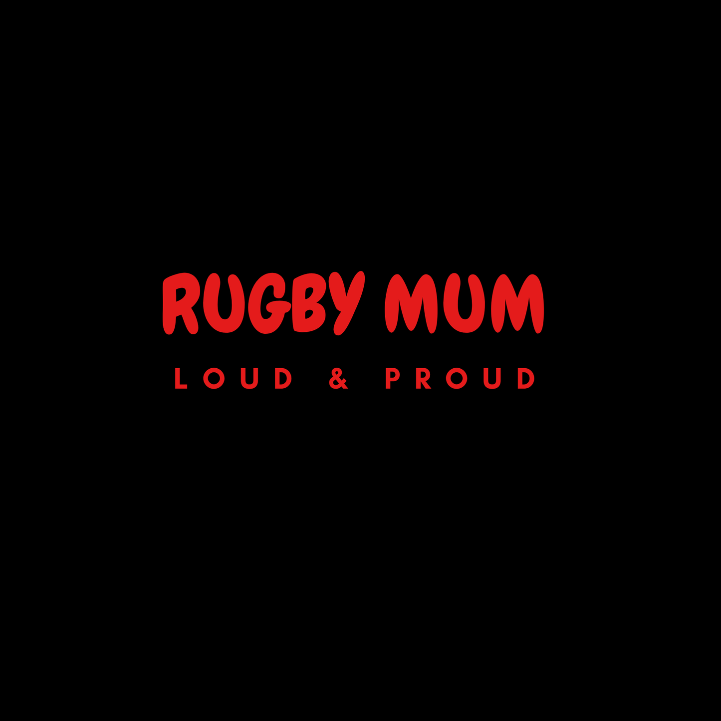 Sports supporter Tshirts - Rugby Union - PREE ORDER