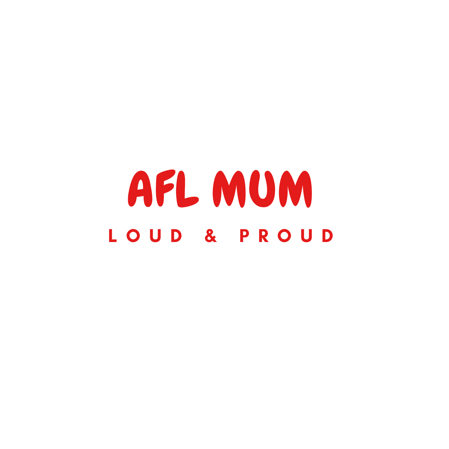 Sports supporter Tshirts - AFL - PRE ORDER