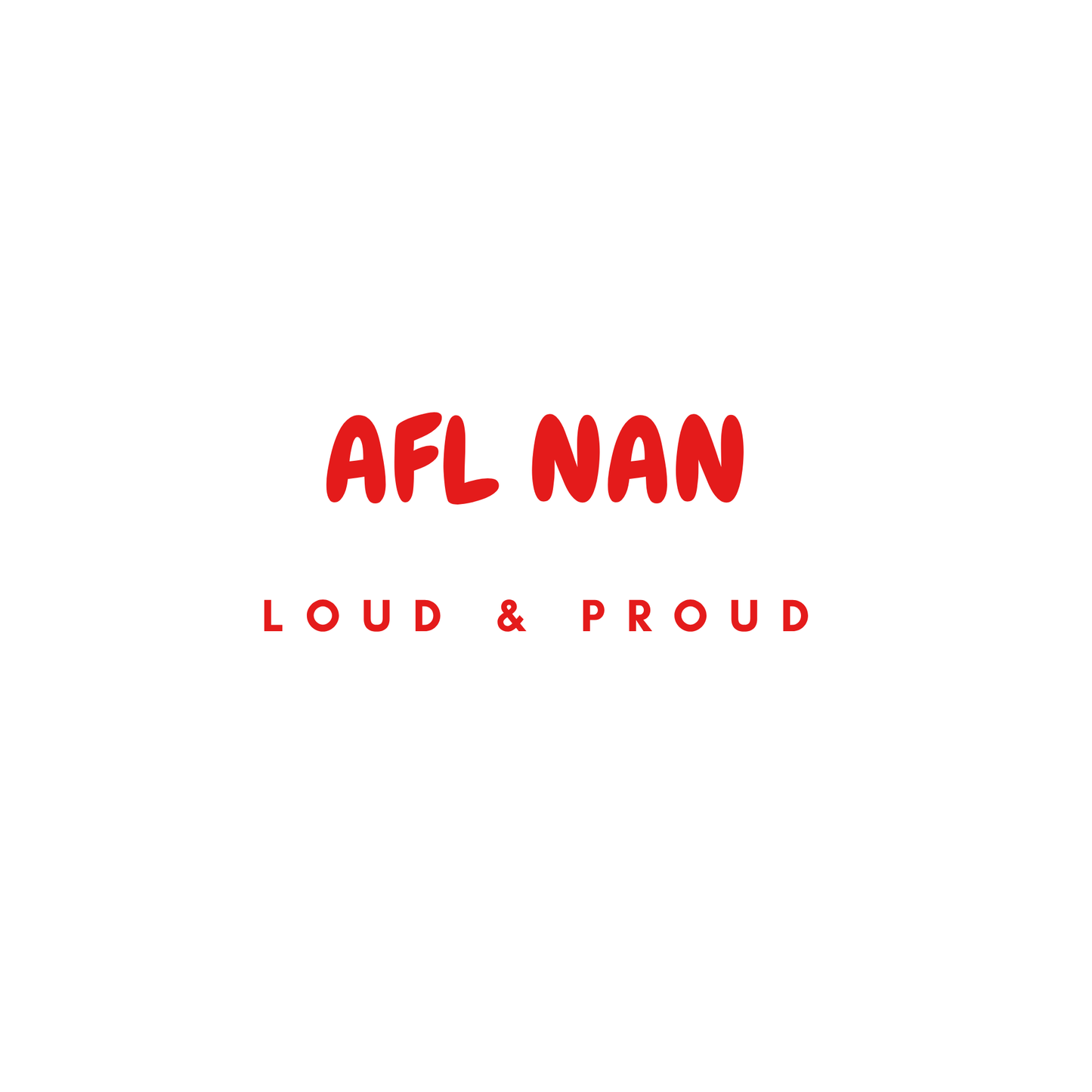 Sports supporter Tshirts - AFL - PRE ORDER