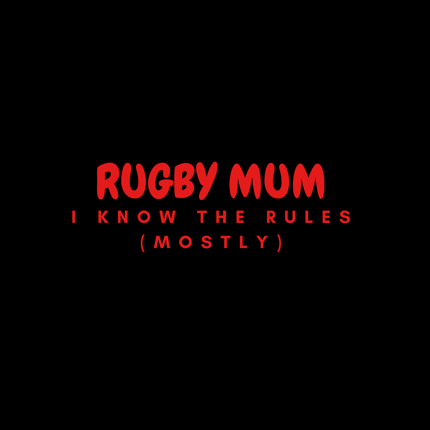 Sports supporter Tshirts - Rugby Union - PREE ORDER