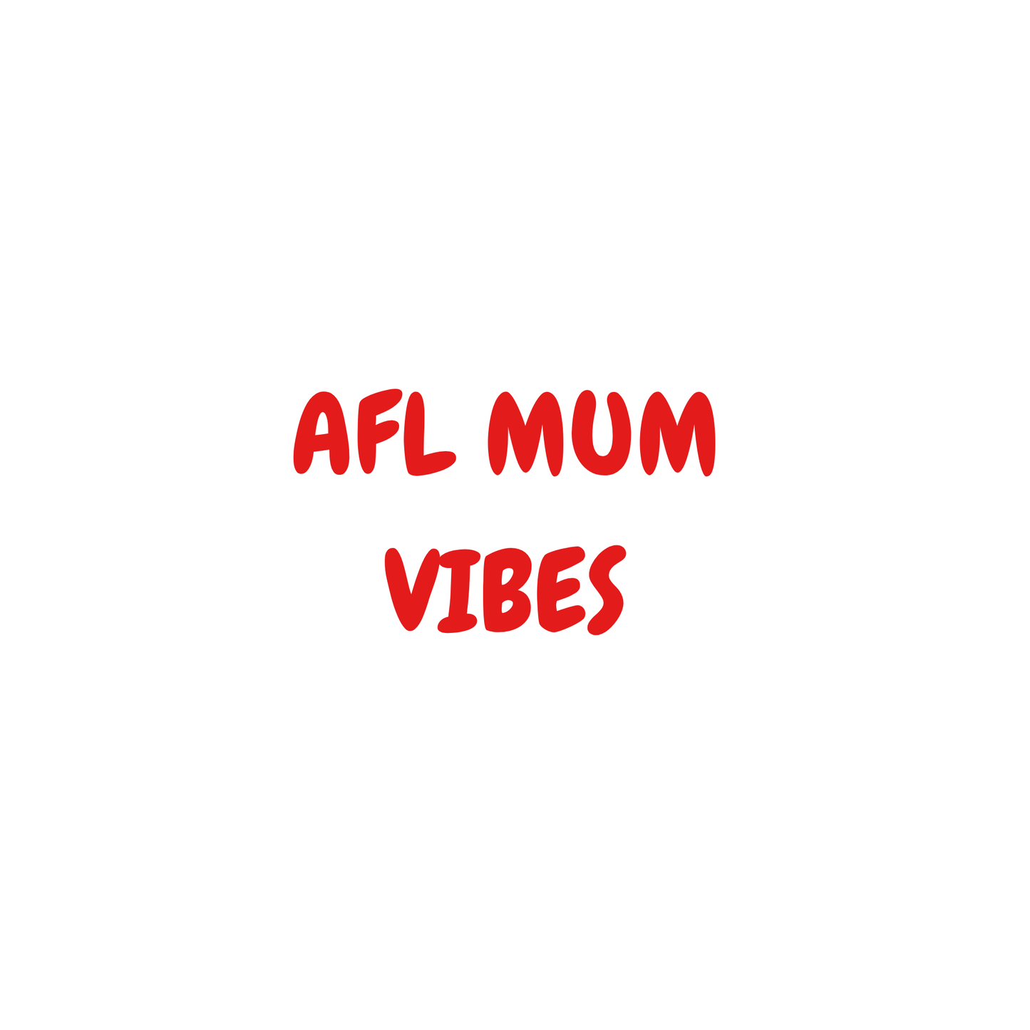 Sports supporter Tshirts - AFL - PRE ORDER