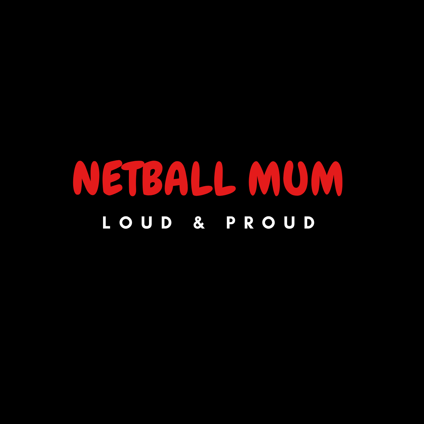 Sports supporter Tshirts - Netball PRE ORDER