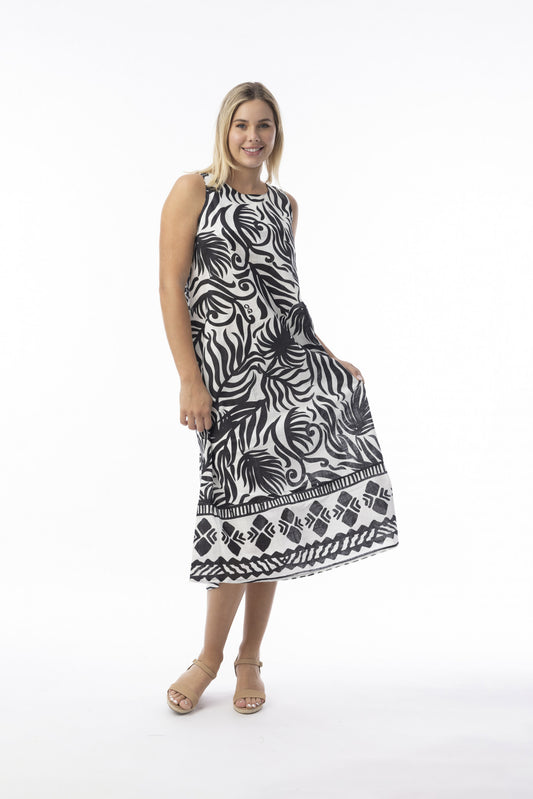 Suriname Black Dress Sleeveless