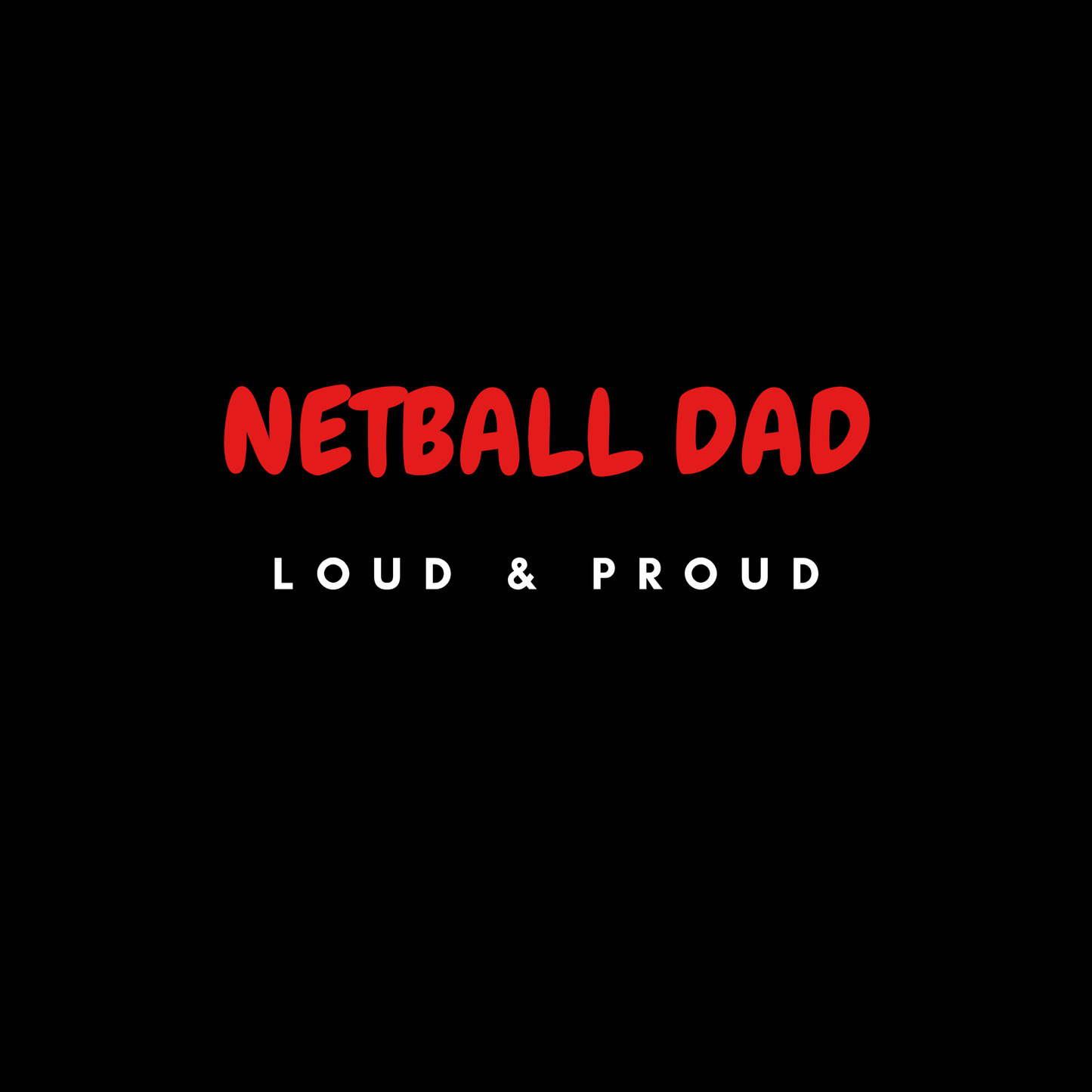 Sports supporter Tshirts - Netball PRE ORDER