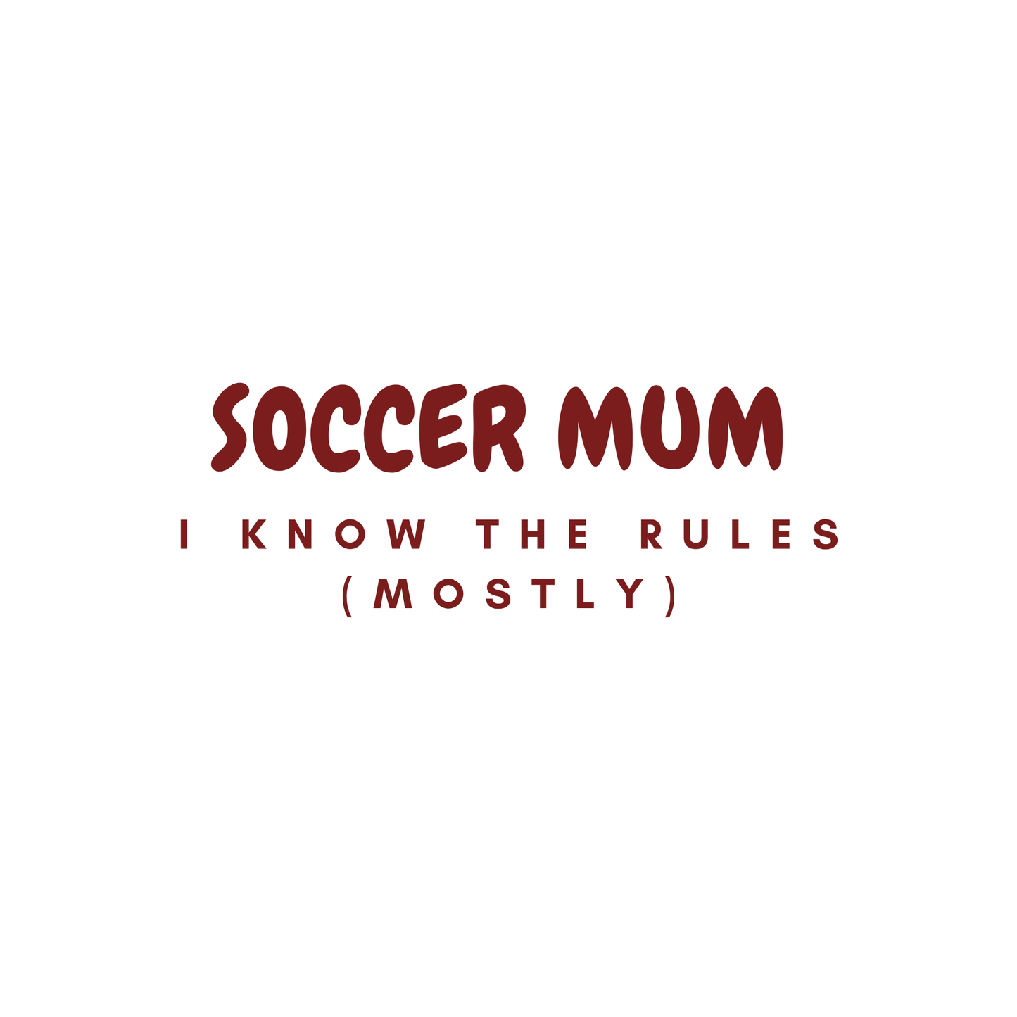 Sports supporter Tshirts - Soccer PRE ORDER