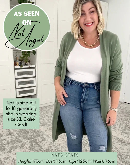 Calie Knit long Cardigan