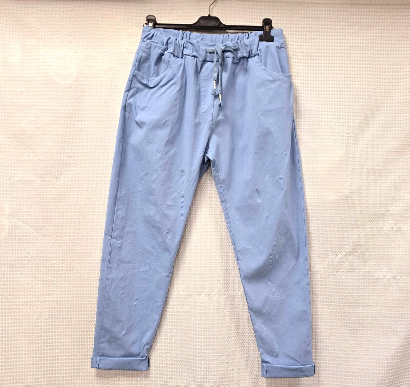 Plain Bi-Stretch Magic Trousers