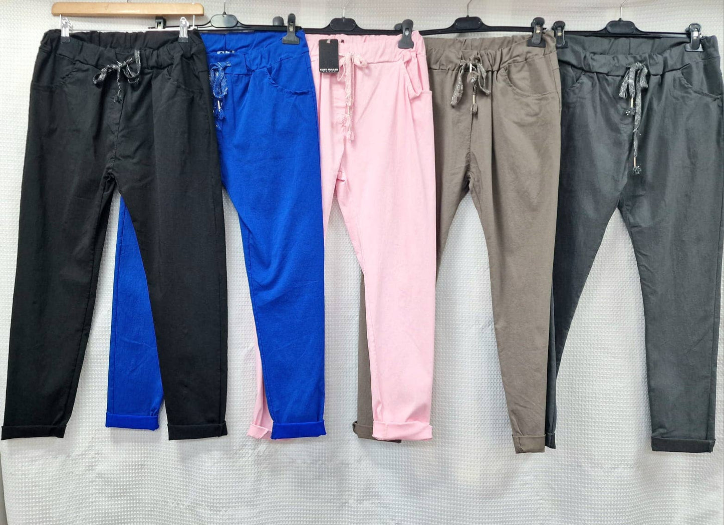 Plain Bi-Stretch Magic Trousers