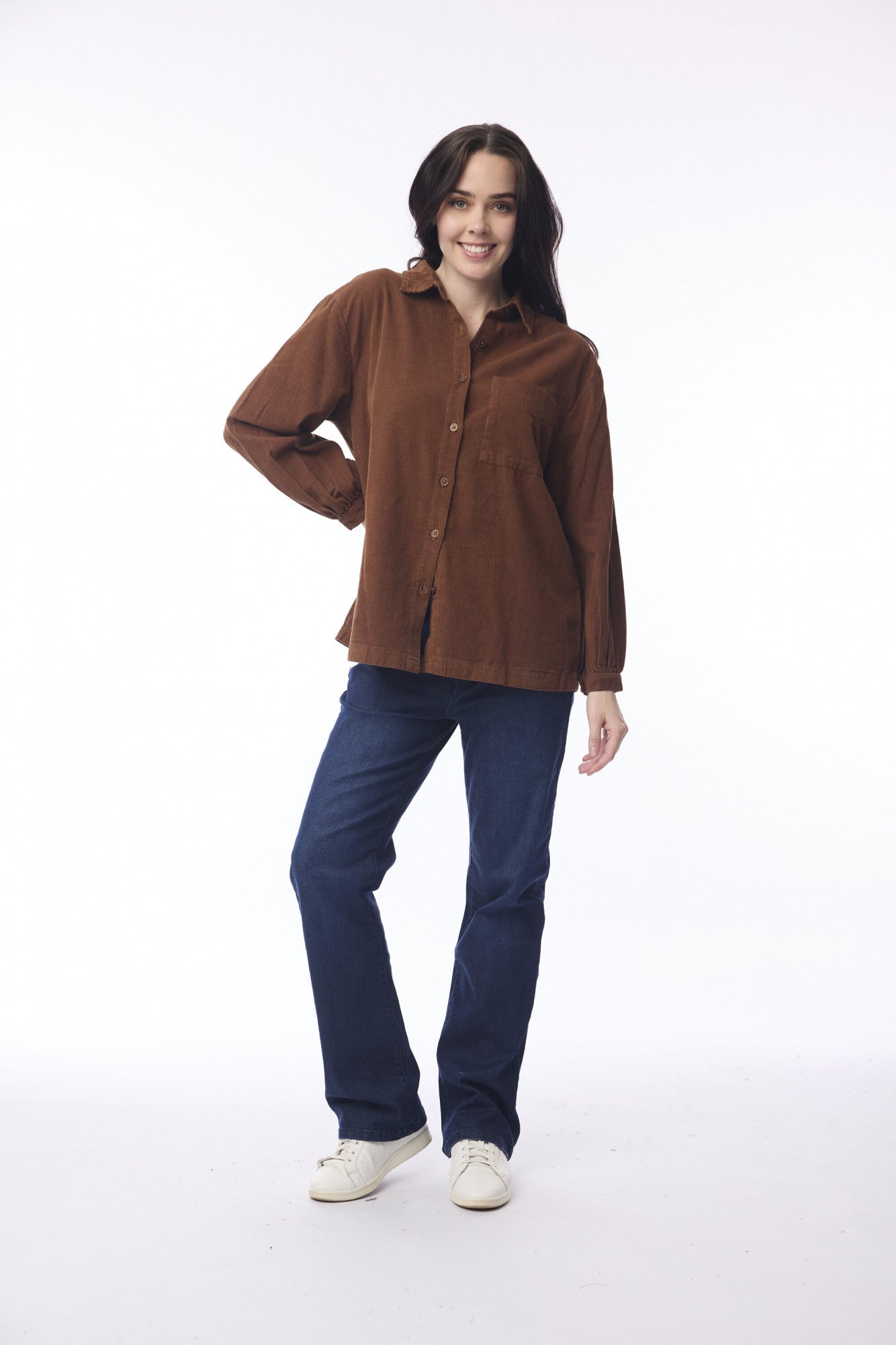 Cord Solid Shirt