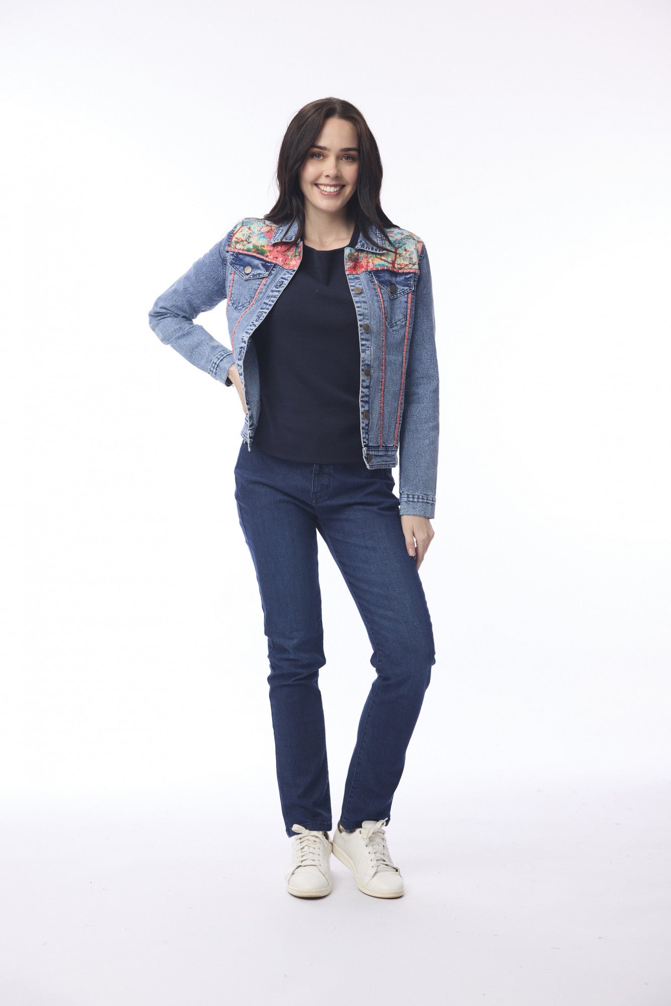 Nippori Jacket Denim Mix