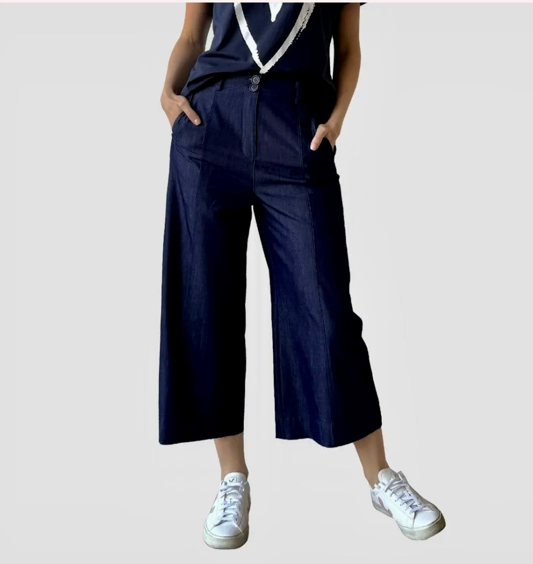 Amyic - Soft Denim Pants