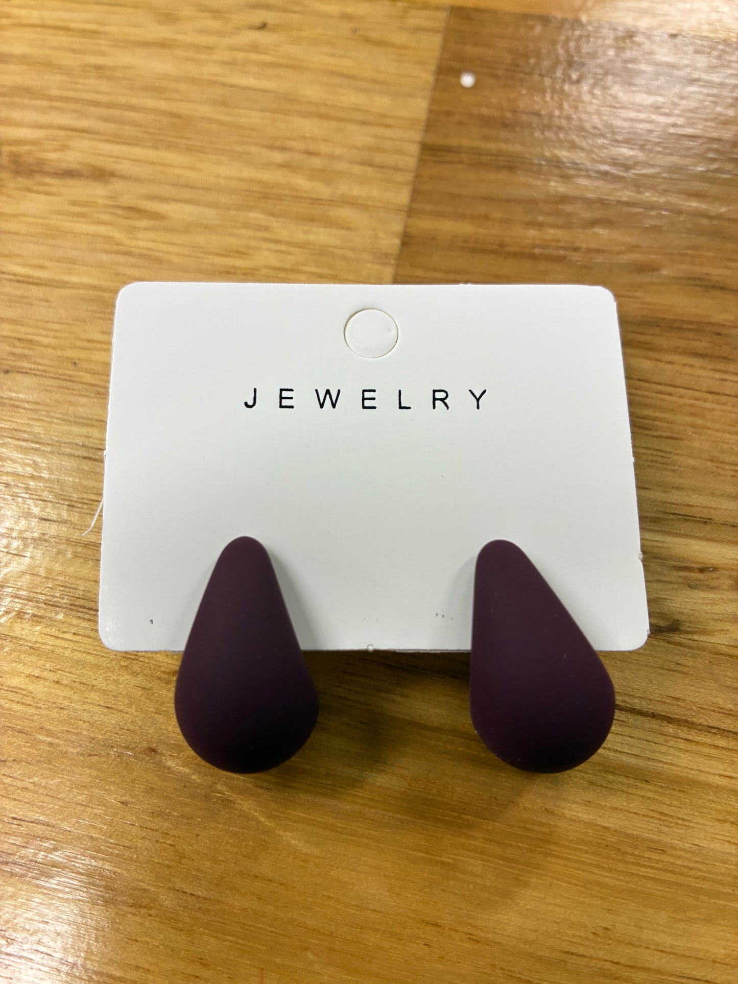 Teardrop studs