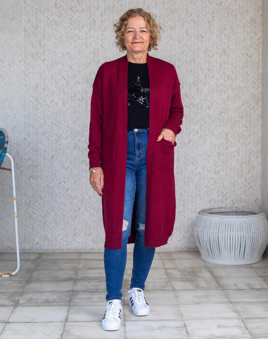 Calie Knit long Cardigan