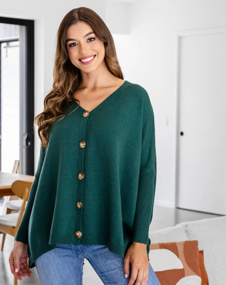 Chelsea Knit Button Cardigan