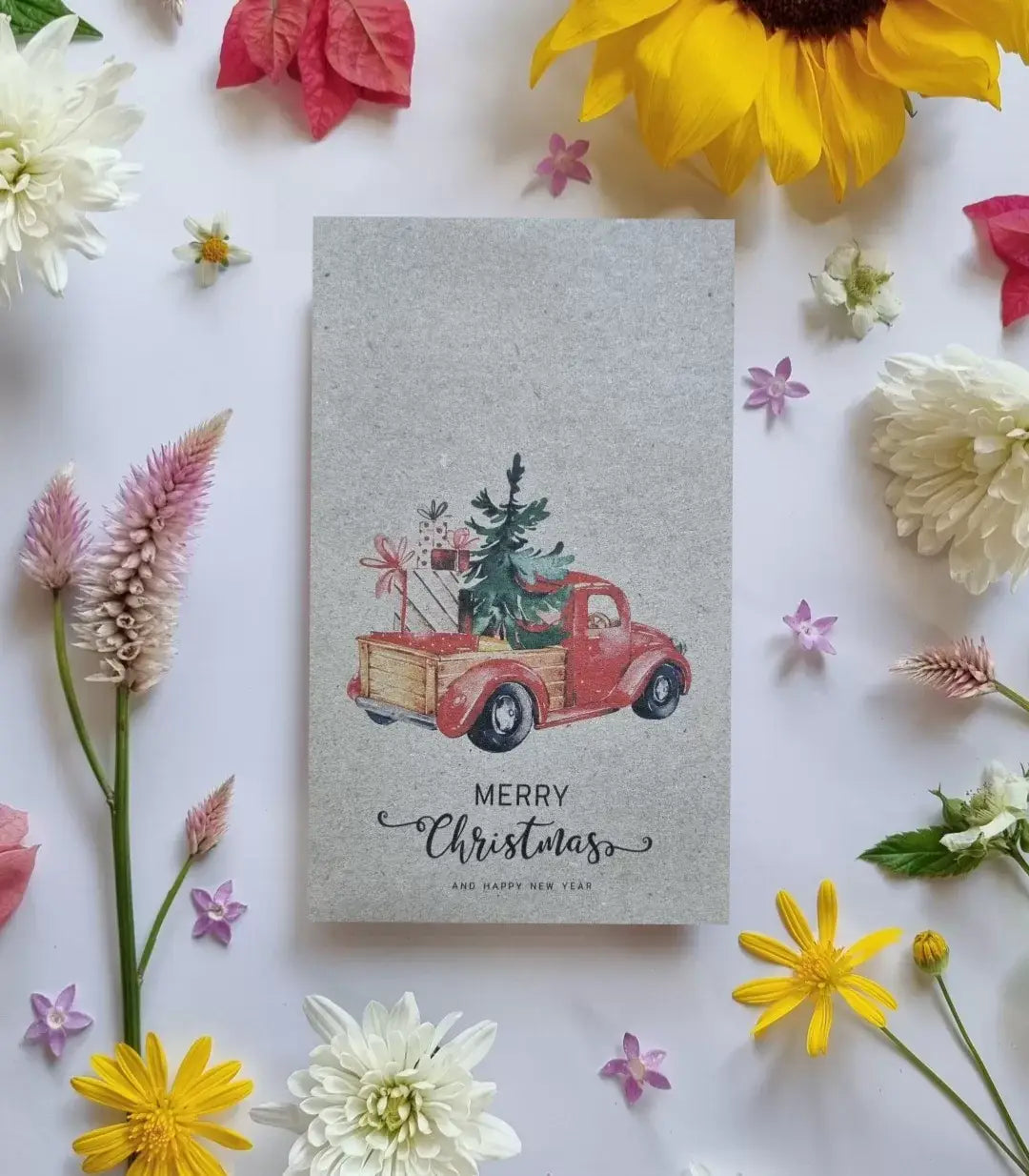 Christmas Truck - Wildflower Seeds