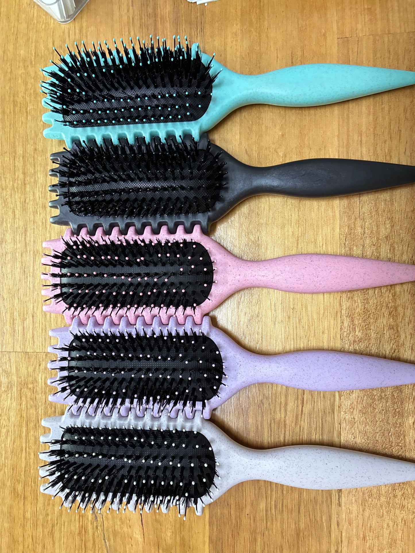 Curl paddle hair brush