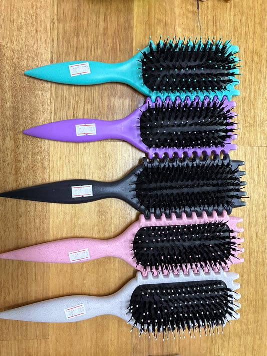 Curl paddle hair brush