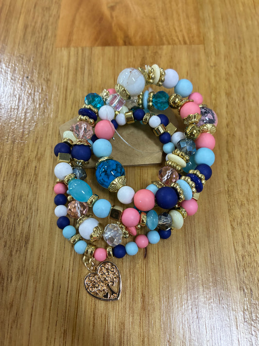 Beaded bracelet sets