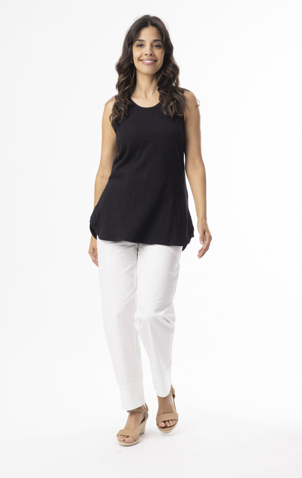 Essentials knit cami black