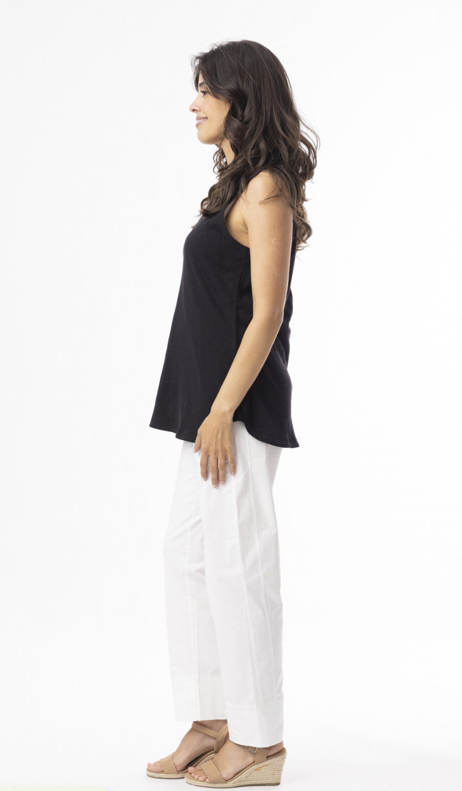 Essentials knit cami black