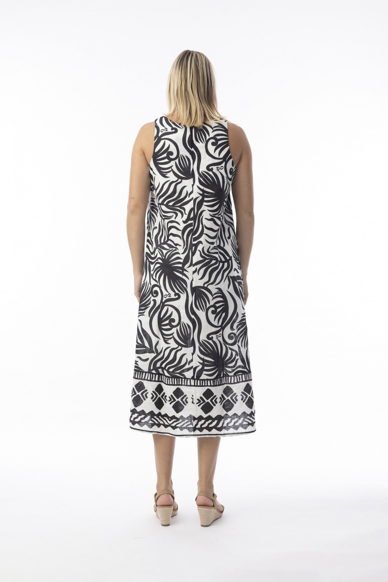 Suriname Black Dress Sleeveless