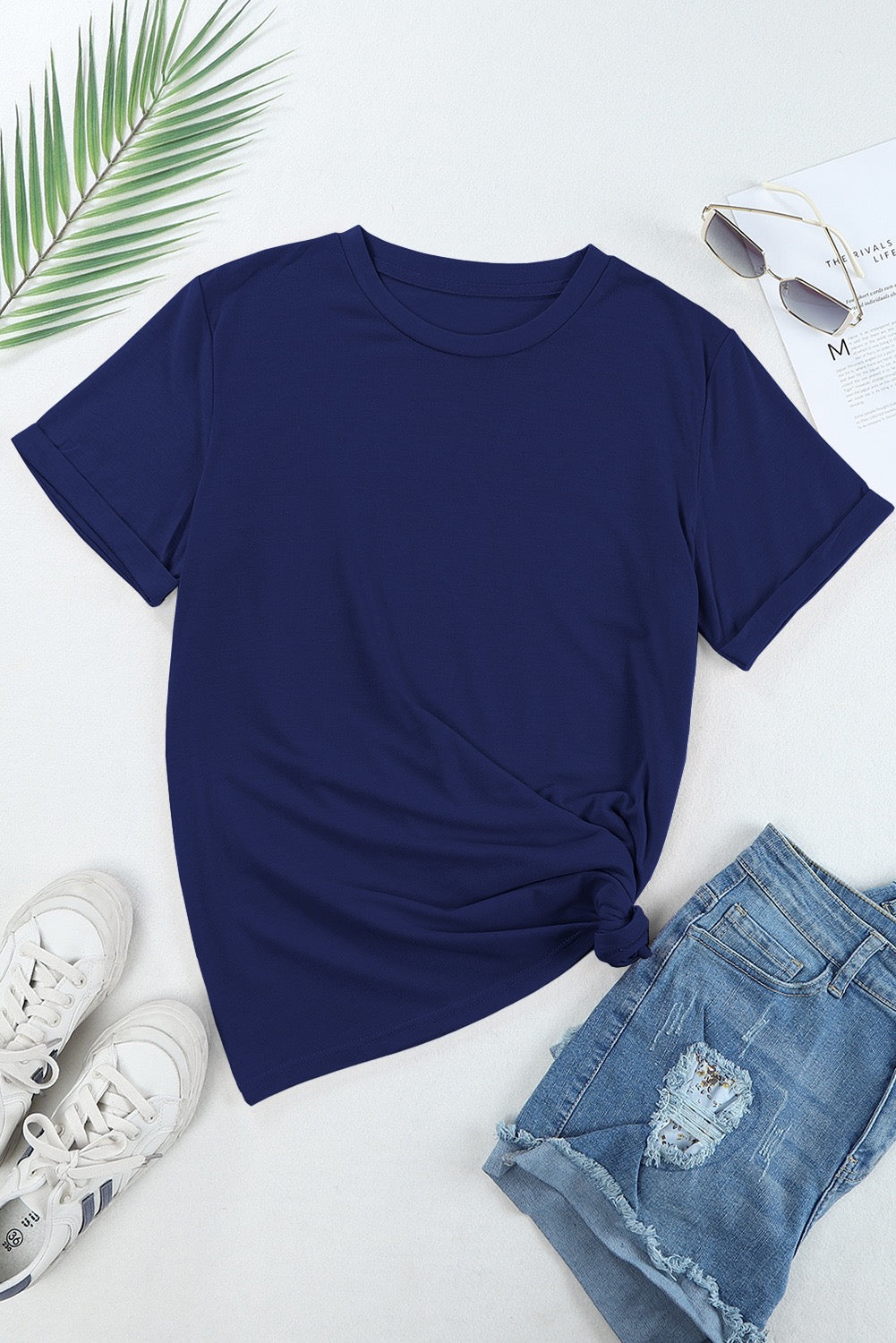 Plain Crew Neck Tshirt