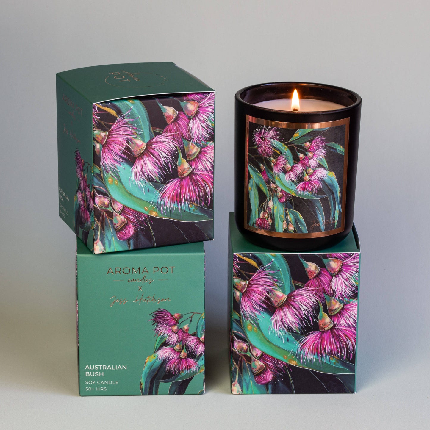 Australian artist soy candle | Australian bush | 50+hrs