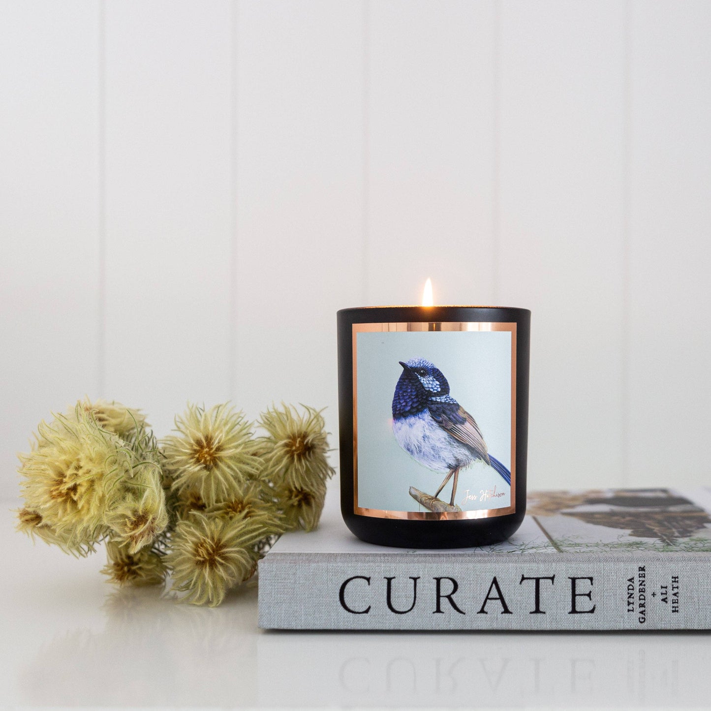 Australian artist soy candle | lemon myrtle | 50+hrs