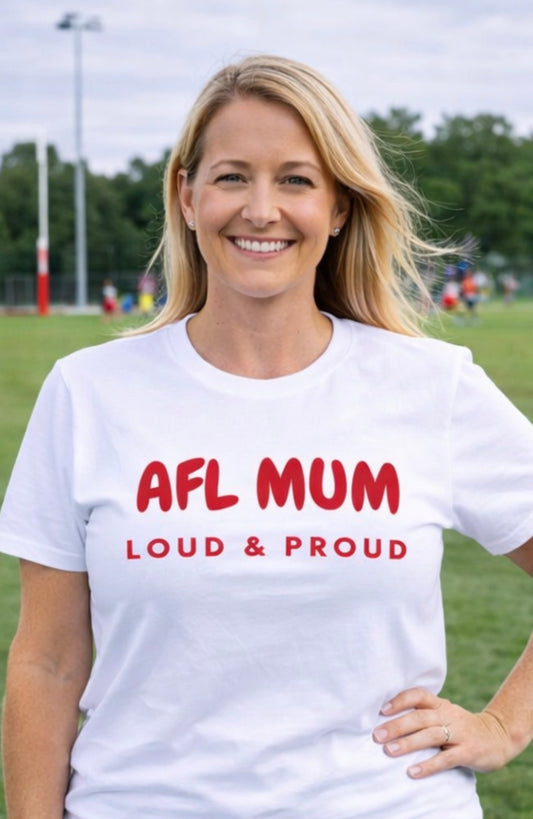 Sports supporter Tshirts - AFL - PRE ORDER