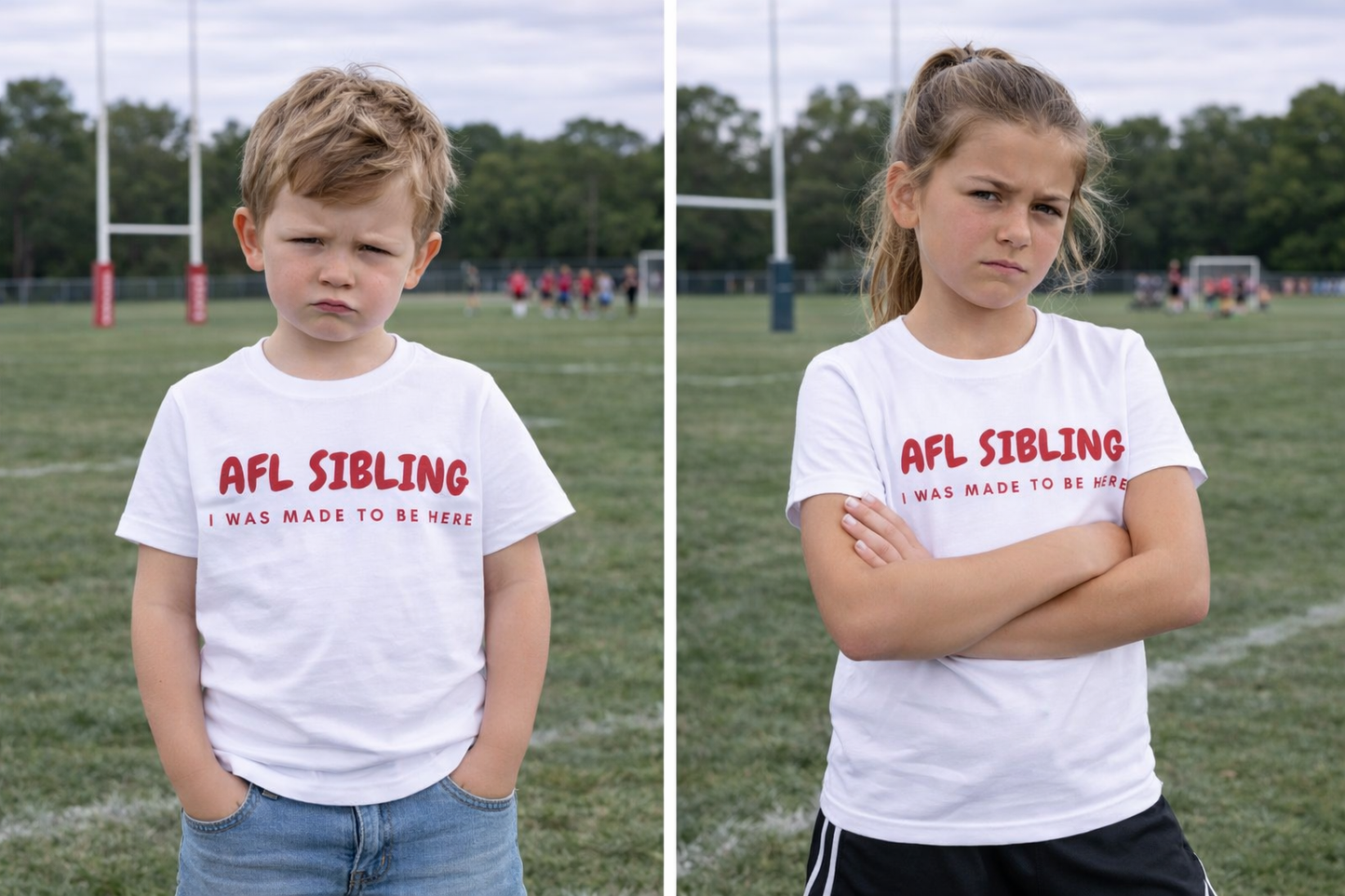 Sports supporter Tshirts - AFL - PRE ORDER